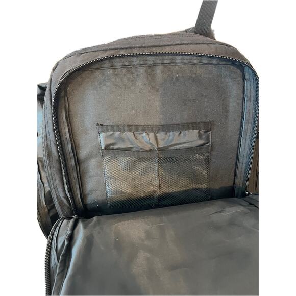 Generic Black Tactical Backpack - Picture 3 of 5